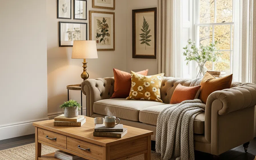 couch and coffee